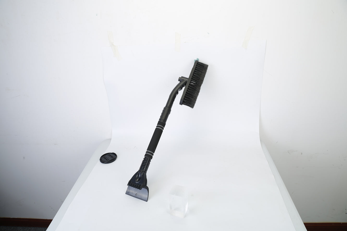 3 Color Options - 1Pc 3 In 1 Windshield Ice Scraper Extendable Car Snow Removal Tool Telescoping Car Broom Snow Shovel Automobile Frost Removal