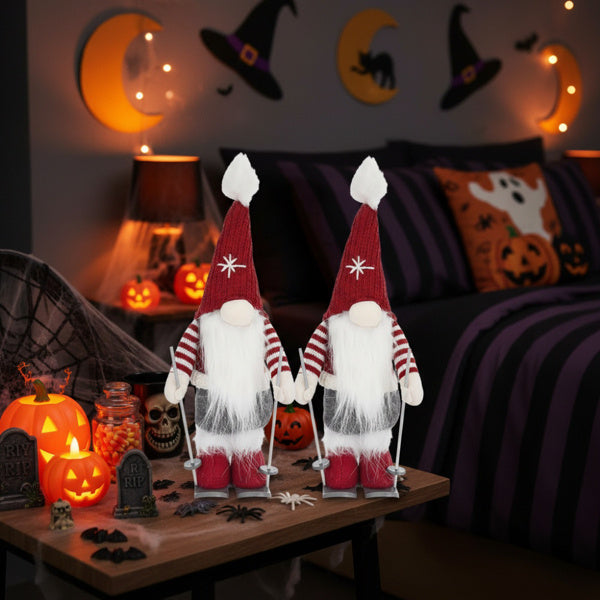 2PCS Set Christmas Gnomes Holiday Decor Cute Tabletop Ornaments For Party Gifts & Home Display FBA Shipment