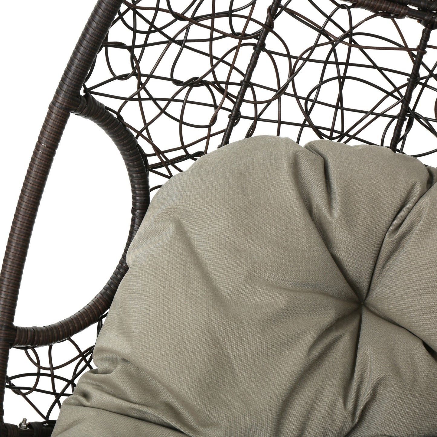 KYLIE HANGING BASKET BROWN Only Basket , NOT Include A Hanging Stand