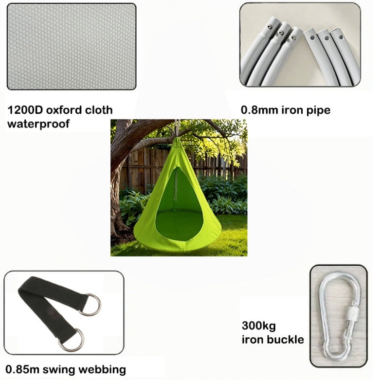 Single Ufo Hammock Waterproof Outdoor Garden Swing Chair