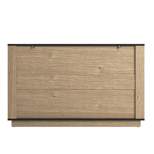 Modern Multi-functional Six-drawer MDF Cabinet,The Perfect Combination Of Rounded Corners And Multifunctional Design, With Product Dimensions