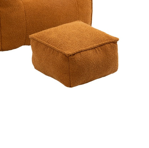 COOLMORE Bean Bag Chair Lazy Sofa Footstool Durable Comfort Lounger High Back Bean Bag Chair Couch For Adults And Kids, Indoor Outdoor