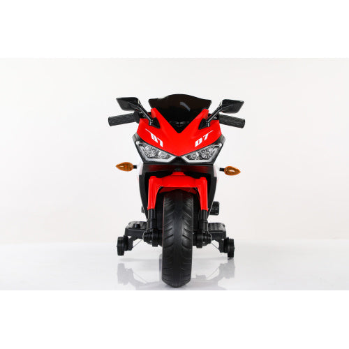 Electric Motorcycle 12V Kids Toys MotorcycleKids Electric Carelectric Ride On Toys For 3 4 5 6 Years Boys Girls With Training Wheelsmanual ThrottleDrive By Hand Ighting Wheels
