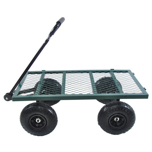 Wagon Cart Garden Cart Trucks Make It Easier To Transport Firewood Green