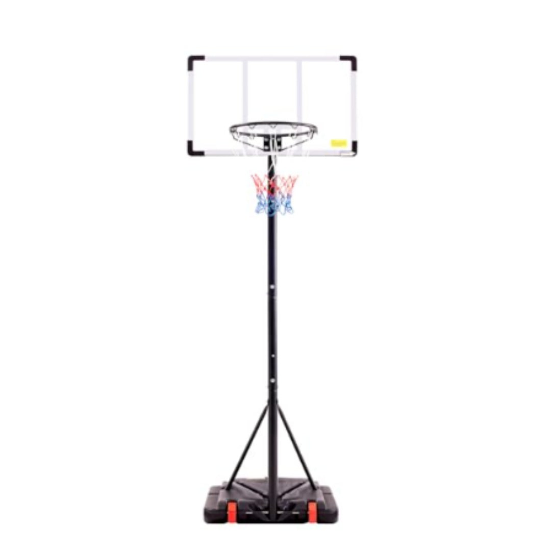 Outdoor Basketball Stand, Adjustable Height From 5.08 To 8.53 Feet, Portable Basketball Hoop And Target, With Refillable Base