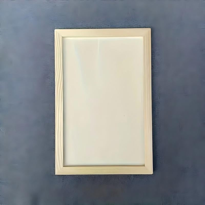 12 Square Wooden Canvas Panels With Pre-cut Holes And Reinforced Edges. Durable Natural Wood Board. Suitable For A Variety Of Paintings And DIY Crafts. Suitable For Artists And Beginners.
