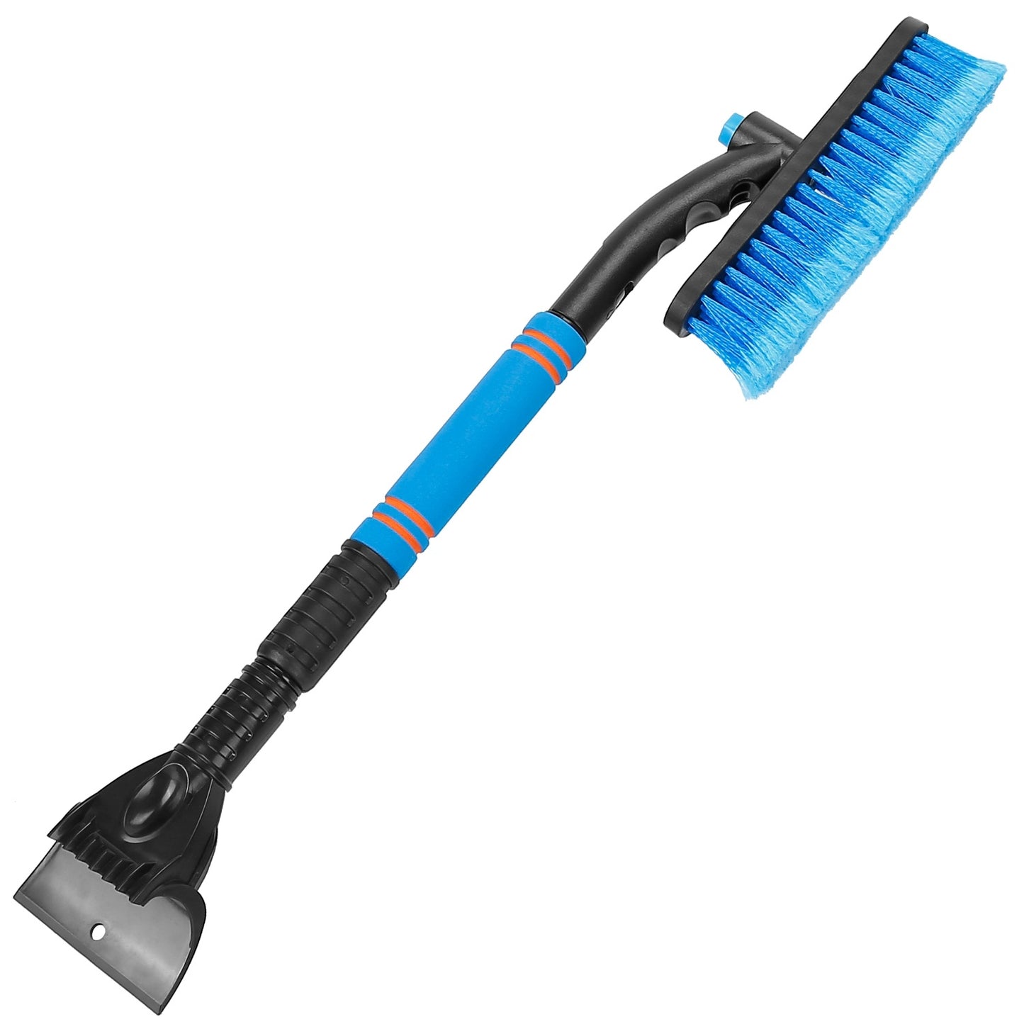 3 Color Options - 1Pc 3 In 1 Windshield Ice Scraper Extendable Car Snow Removal Tool Telescoping Car Broom Snow Shovel Automobile Frost Removal