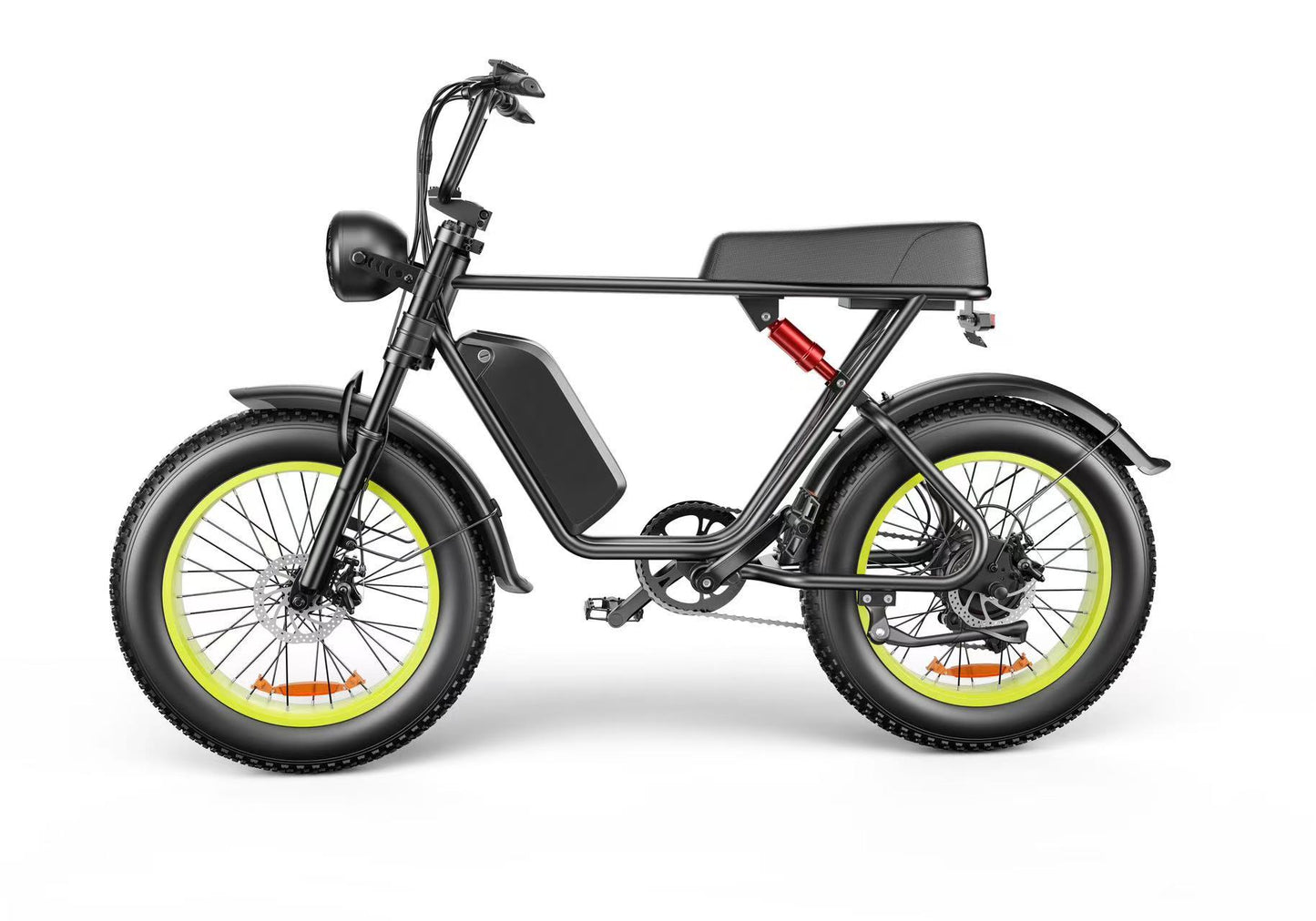 C91 - 20 Inch 20A Electric Bike Different Style Vintage, Classic, Motorcycle Style