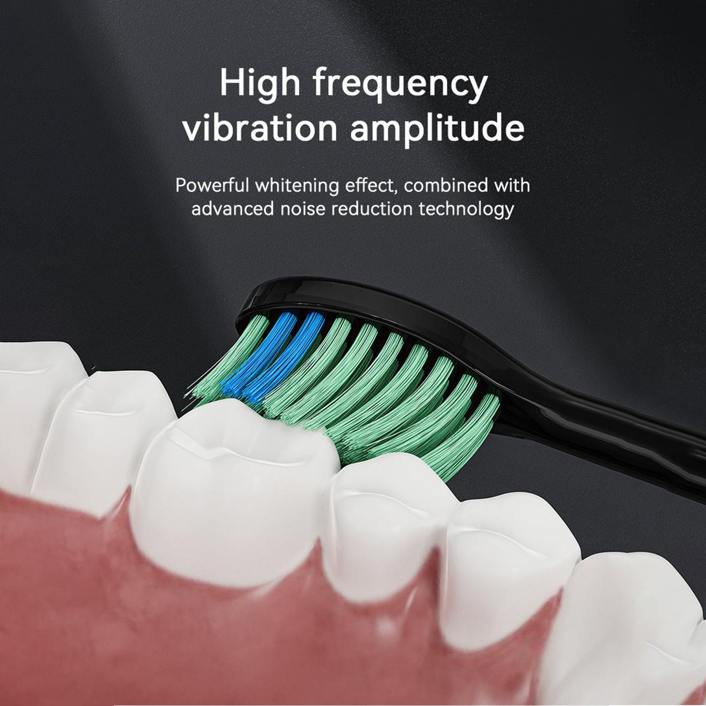 Aquasonic Black Series Ultra Whitening Toothbrush ADA Approved Electric Toothbrush 8 Brush Heads And Travel Case, 40,000 VPM Electric Motor And Wireless Charging, 4 Modes With Smart Timer