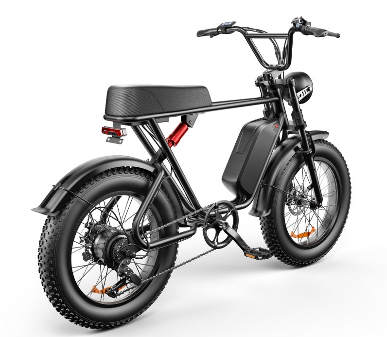 C91 - 20 Inch 20A Electric Bike Different Style Vintage, Classic, Motorcycle Style