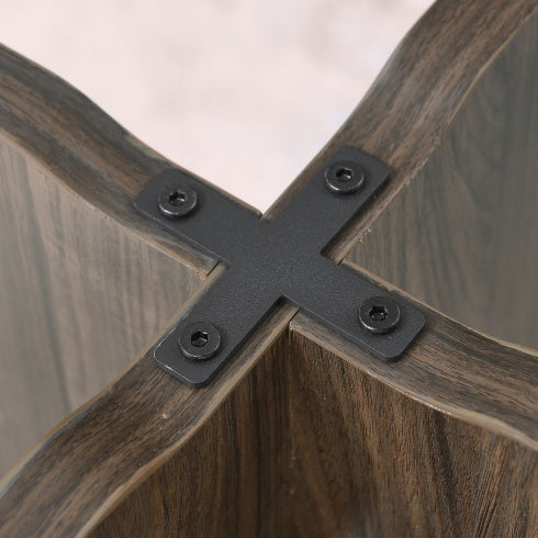 Modern Minimalist Round Coffee Table, Solid Wood Coffee Table, Nordic Style Coffee Table, Simple Design, Suitable For Home And Office.