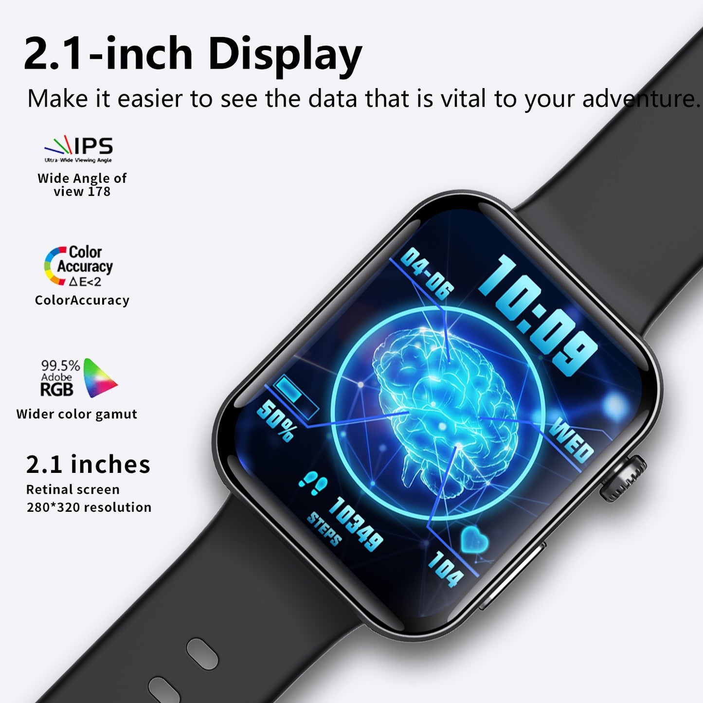 Smart Watch For Men Women Healthy Mornitoring Ips Screen Fitness Tracker With Bluetooth Call IP67 Waterproof Heart Rate Sleep SpO2 Monitor Pedometer Multiple Sports 7 Days Battery Life