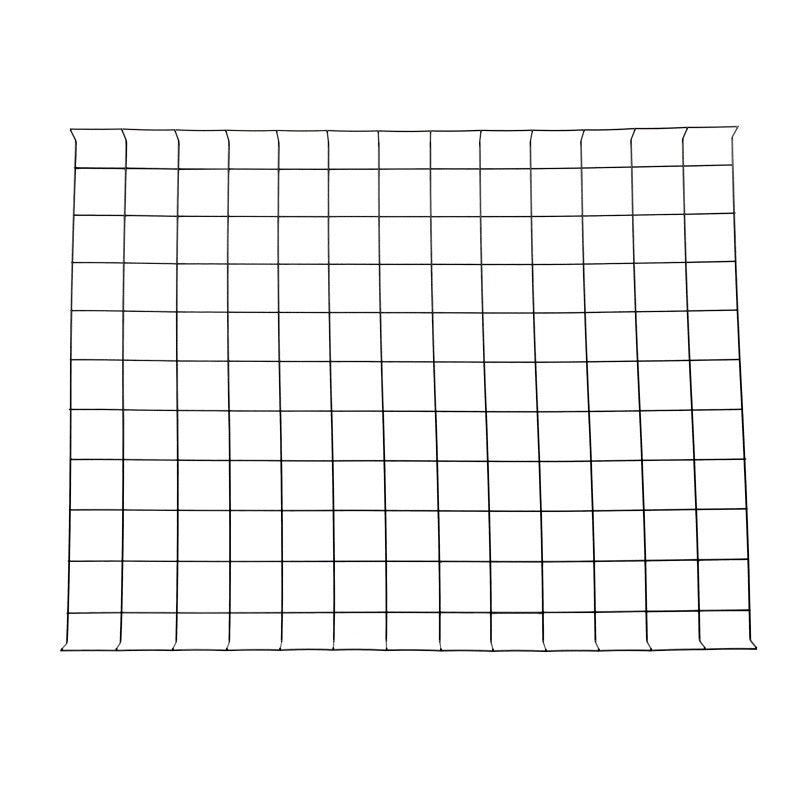69x49x160cm PE Fabric Flower Room, Black Iron Pipe Pointed Mini Strip, 4-layer Grid Flower Rack With Zipper Roll Door