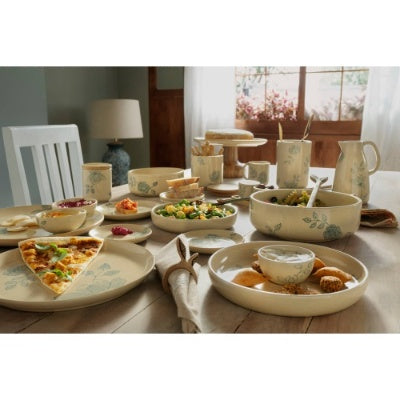 Handcrafted Ceramic Chip And Dip Bowl Stylish Serving Bowl For Parties Gatherings