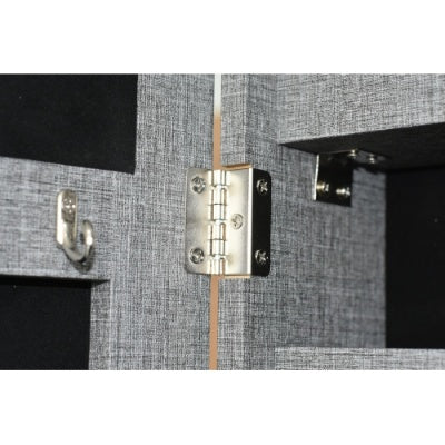 Fashion Simple Jewelry Storage Mirror Cabinet With LED Lights Can Be Hung On The Door Or Wall