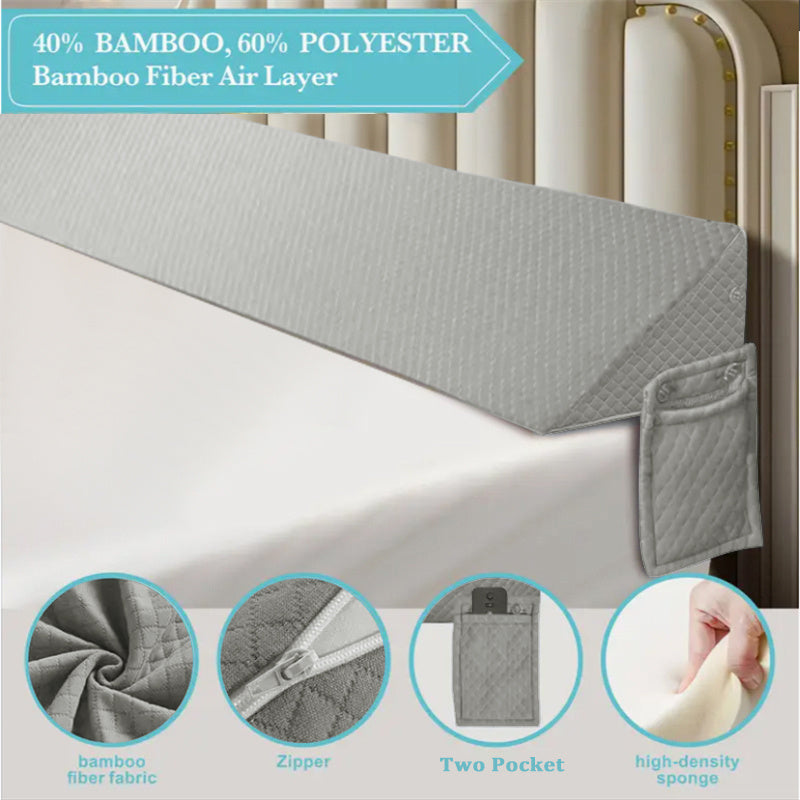 Air Layer Fabric Gap Pillow Diamond-shaped Pocket
