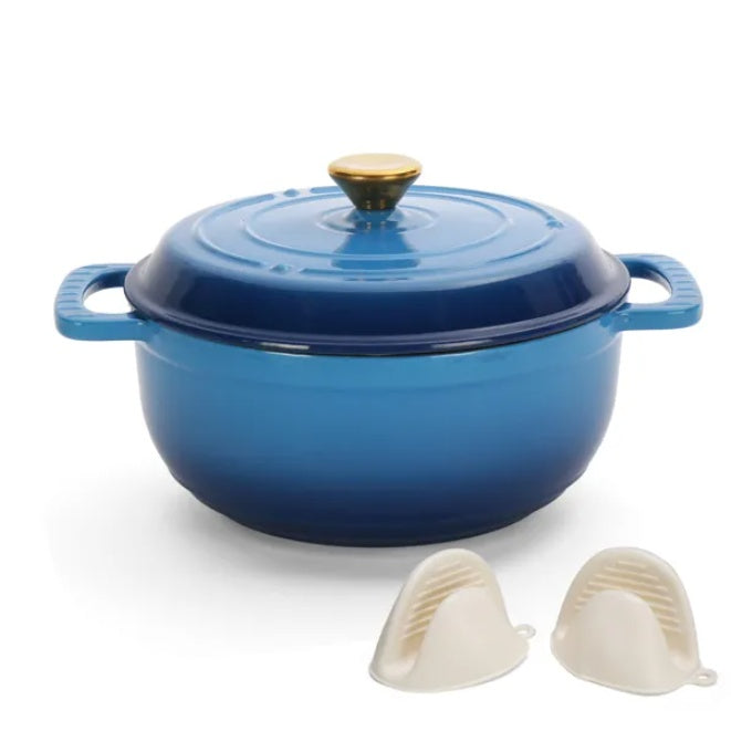 Cast Iron 5QT Cooking Pot