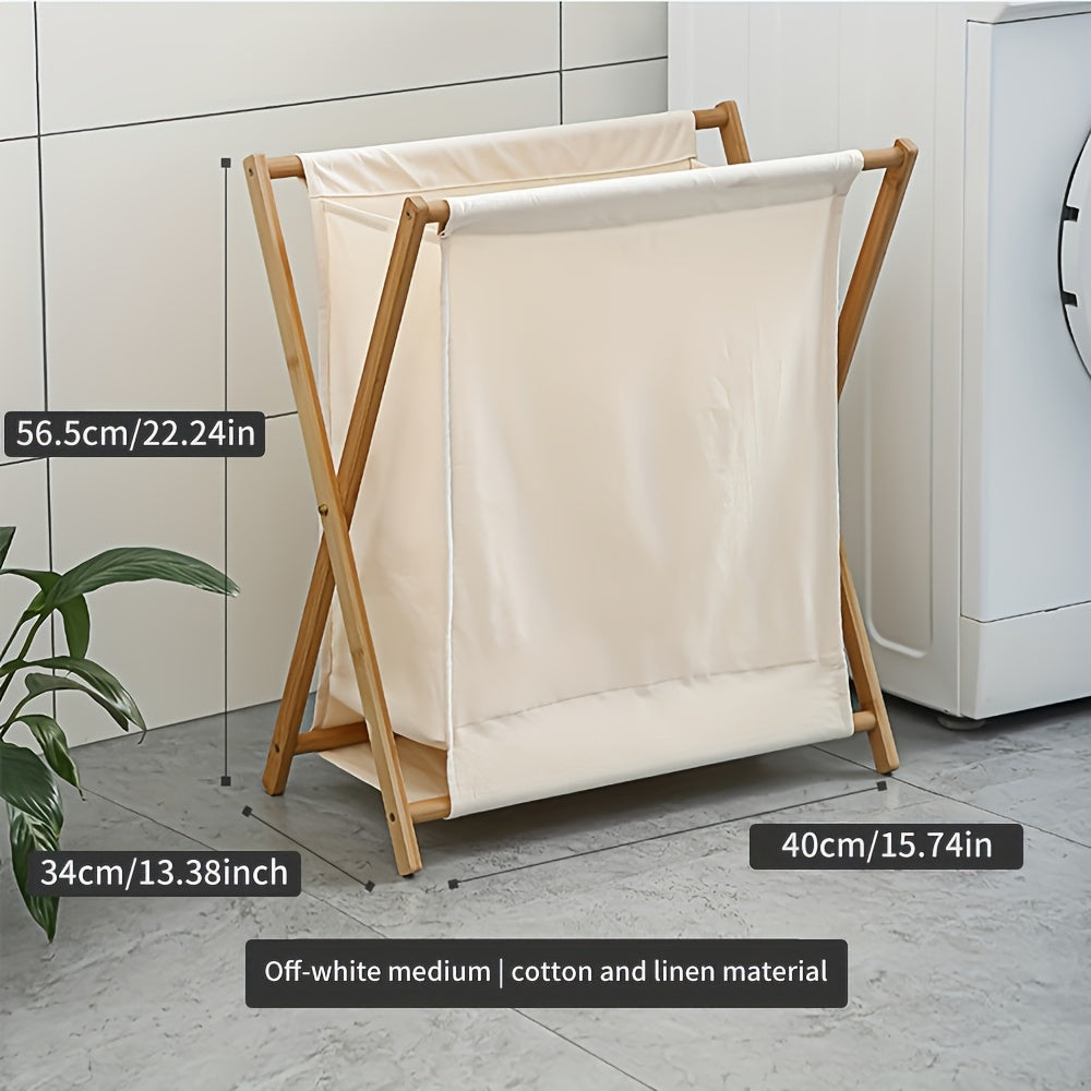 Collapsible Laundry Basket - Large-capacity Dirty Clothes Storage Multi-functional Fabric Basket, Suitable For Bathrooms Or Bedrooms