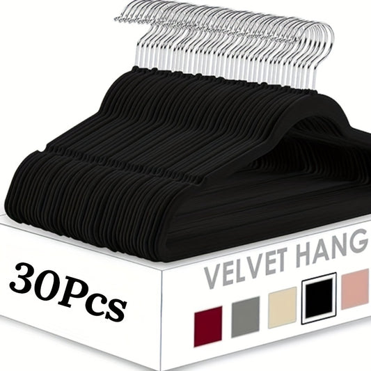 Flocked Hangers30pc