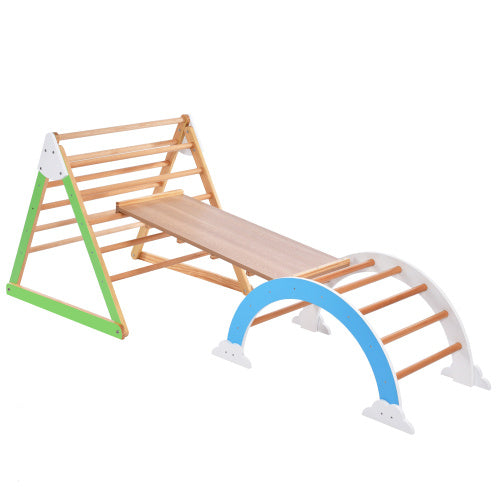 Wooden Climbing Triangle Toy