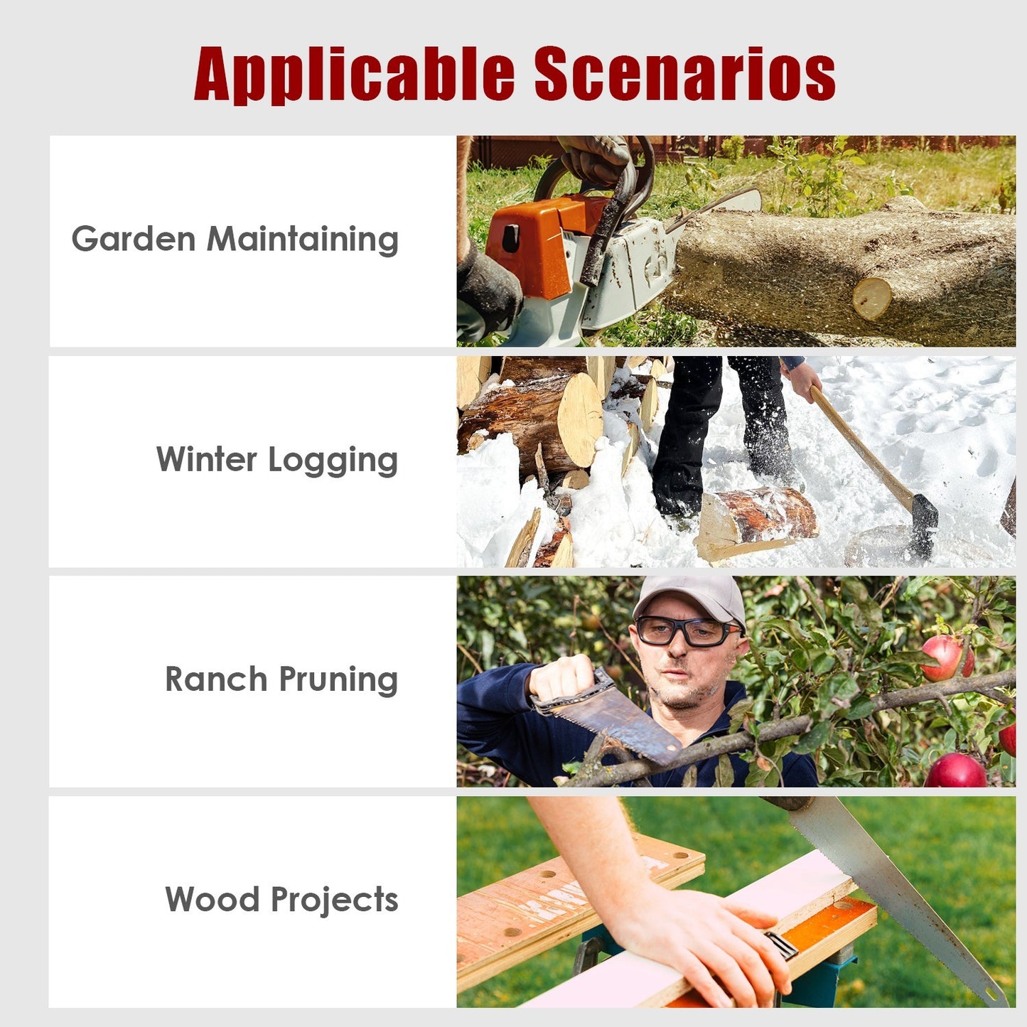 1Pc 12Inch Electric Cordless Chainsaw With 2Pcs 21V 3000mAh Battery And Charger Brushless Battery Operated Handheld Chainsaw With Auto Oiler Safety Switch For Tree Trimming Wood Cutting