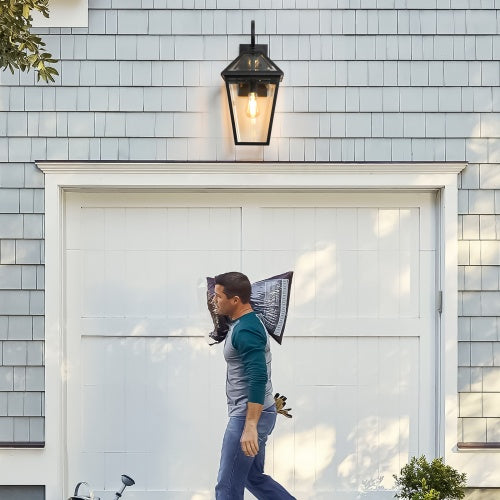 Modern Outdoor Waterproof Wall Lights Support Many Types of Bulbs 2 Packs