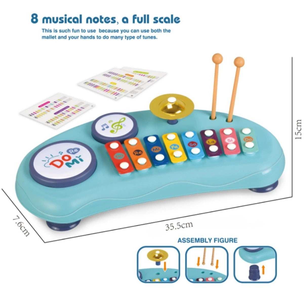 Music Toy--Blue 0509