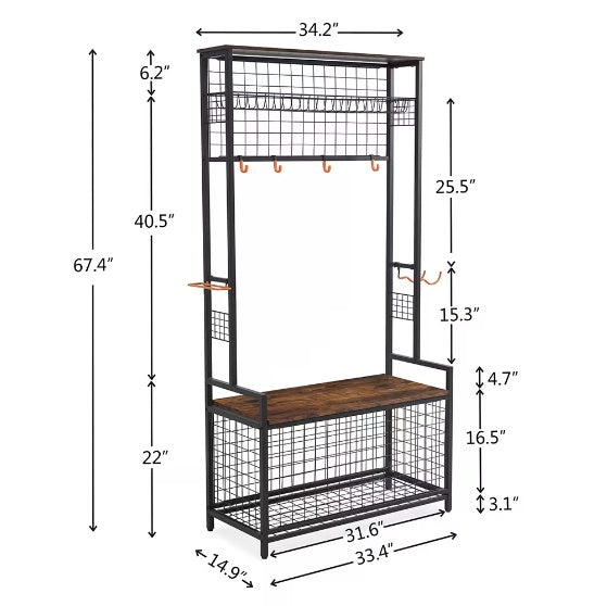 Garage Sports Equipment Storage Rack