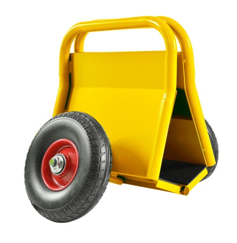 All-terrain Movement With Heavy Panel Cart, Flat Cart, Two Nice Handles, 10 Inch Solid Rubber Tires, Overweight 1000 Pounds, Heavy Duty Drywall And Door Material