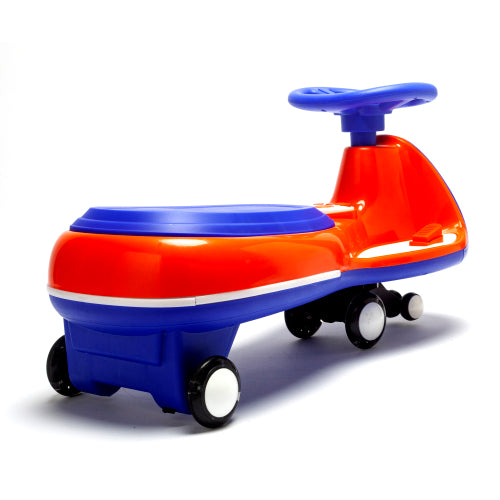 12V Battery Electric Twist Car For Kids - Dual Drive Separated Motors, One-Key Start & Bluetooth Central Control, Early Education Function English Stories Dynamic Children's Songs, LED Controllable