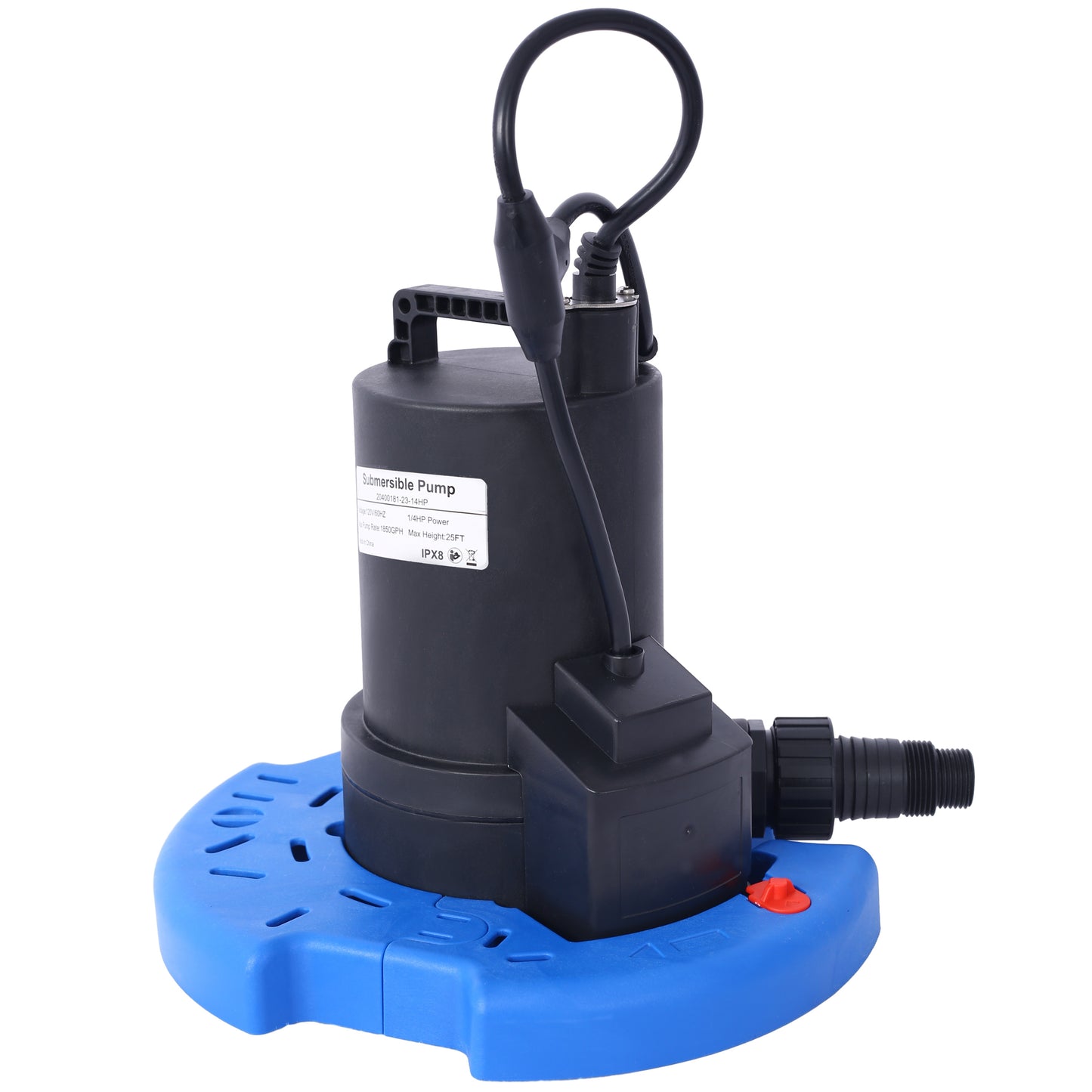 Plastic Swimming Pool Water Press Submersible Pump