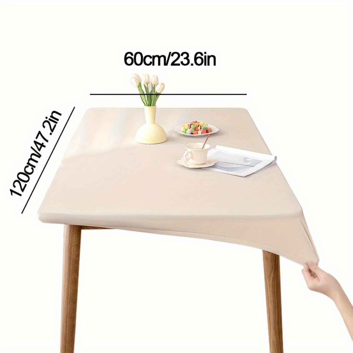 PU Stretch Fitted Rectangle Tablecloth