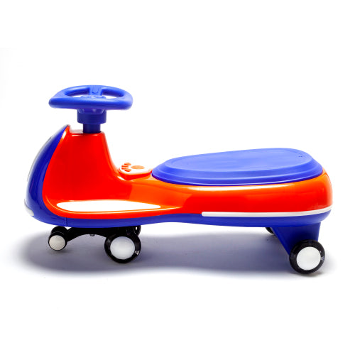 12V Battery Electric Twist Car For Kids - Dual Drive Separated Motors, One-Key Start & Bluetooth Central Control, Early Education Function English Stories Dynamic Children's Songs, LED Controllable