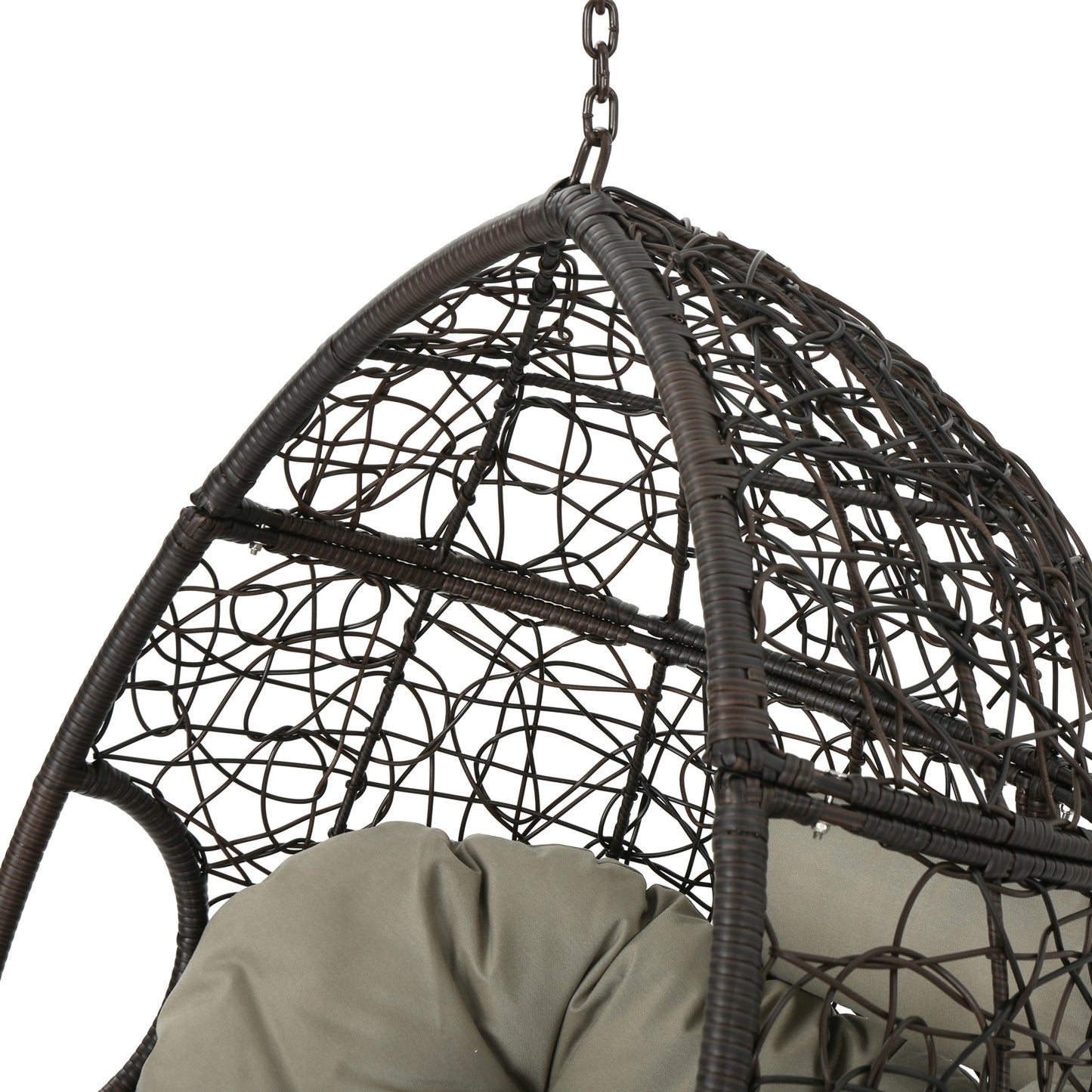 KYLIE HANGING BASKET BROWN Only Basket , NOT Include A Hanging Stand