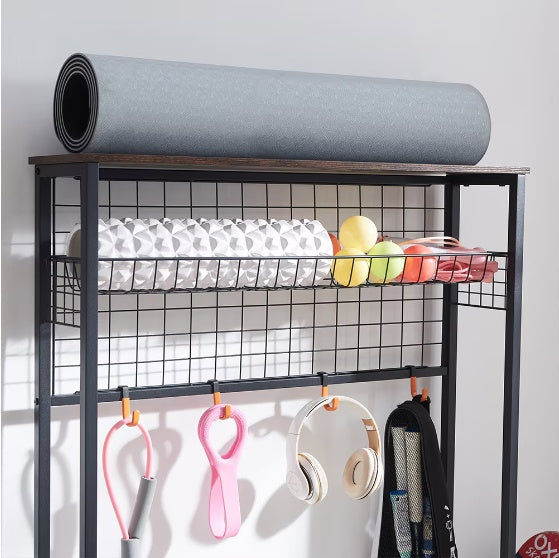 Garage Sports Equipment Storage Rack