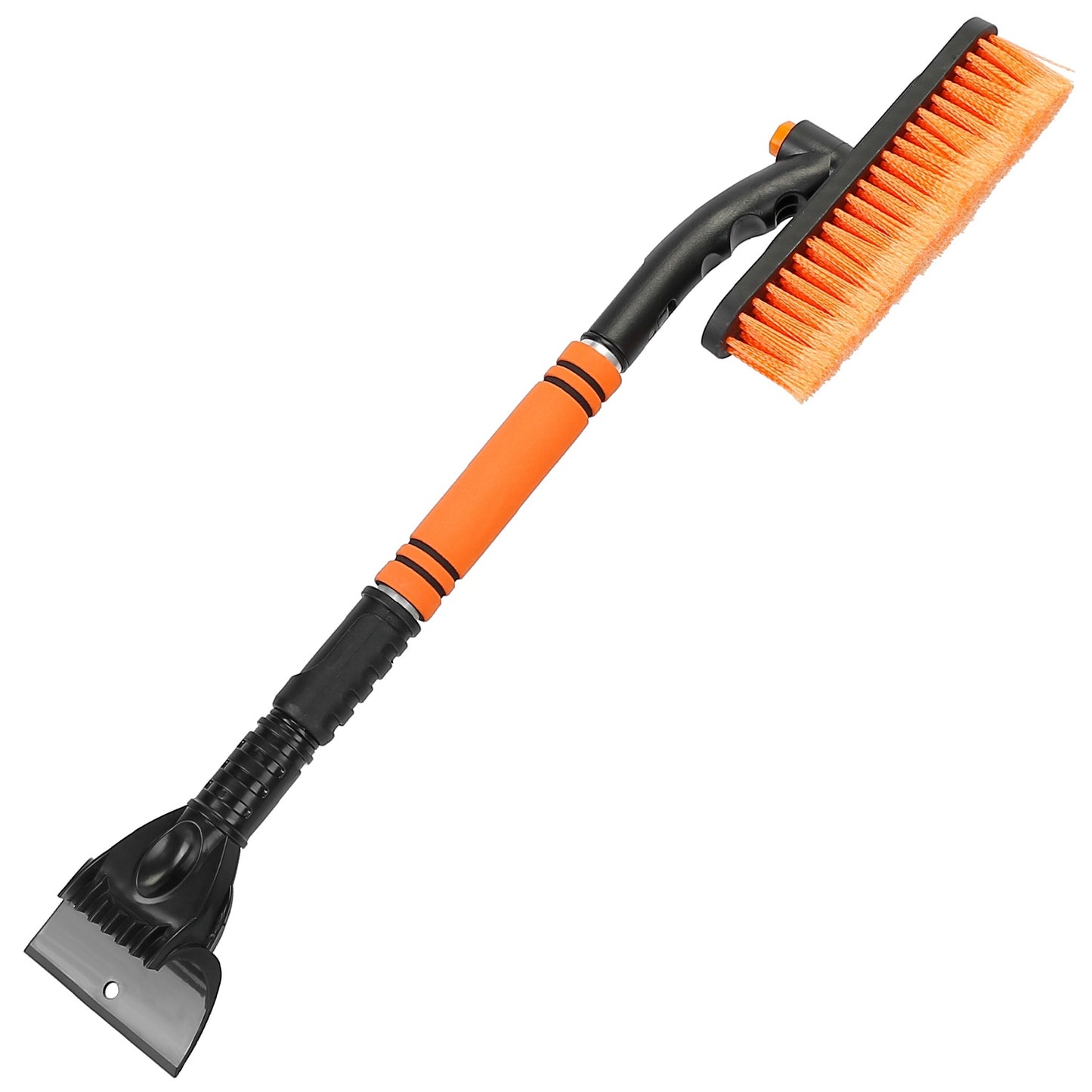 3 Color Options - 1Pc 3 In 1 Windshield Ice Scraper Extendable Car Snow Removal Tool Telescoping Car Broom Snow Shovel Automobile Frost Removal