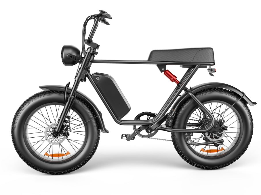C91 - 20 Inch 20A Electric Bike Different Style Vintage, Classic, Motorcycle Style