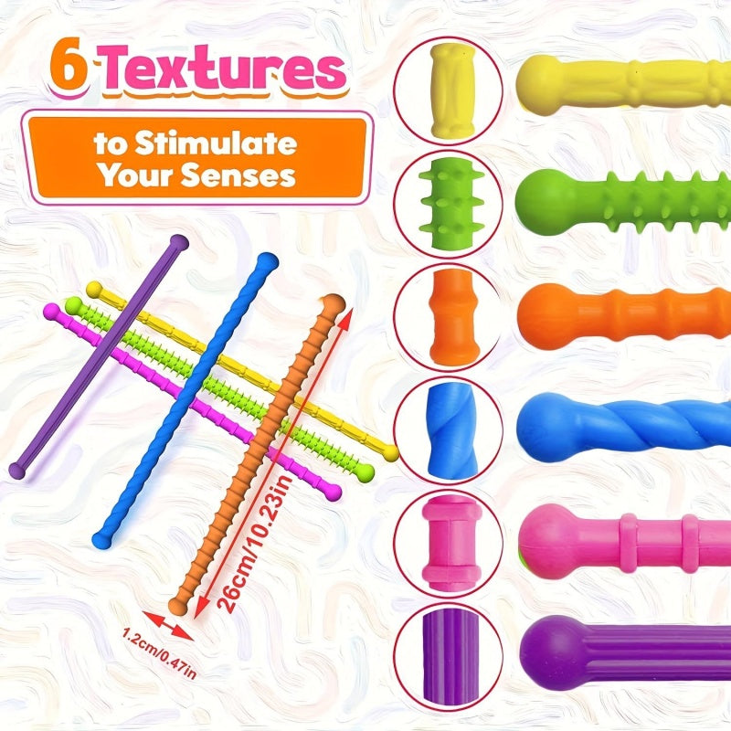 Sensory Stick Decompression Twist Stick