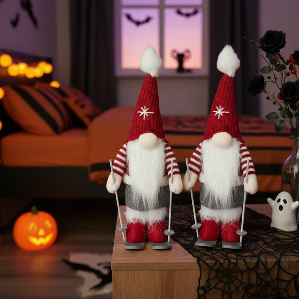 2PCS Set Christmas Gnomes Holiday Decor Cute Tabletop Ornaments For Party Gifts & Home Display FBA Shipment