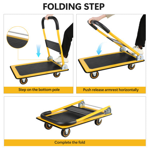 Large Foldable Carts For Home Use Unavailable Platforms- Welfel Temu