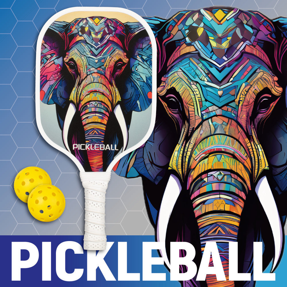 Pickleball-Paddles-Set Outdoor Sports Fiberglass Faced PP Honeycomb Core Racket