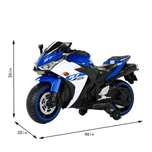 Electric Motorcycle  12V Kids Toys MotorcycleKids Electric Carelectric Ride On Toys For 3 4 5 6 Years Boys Girls With Training Wheelsmanual ThrottleDrive By Hand  Ighting Wheels