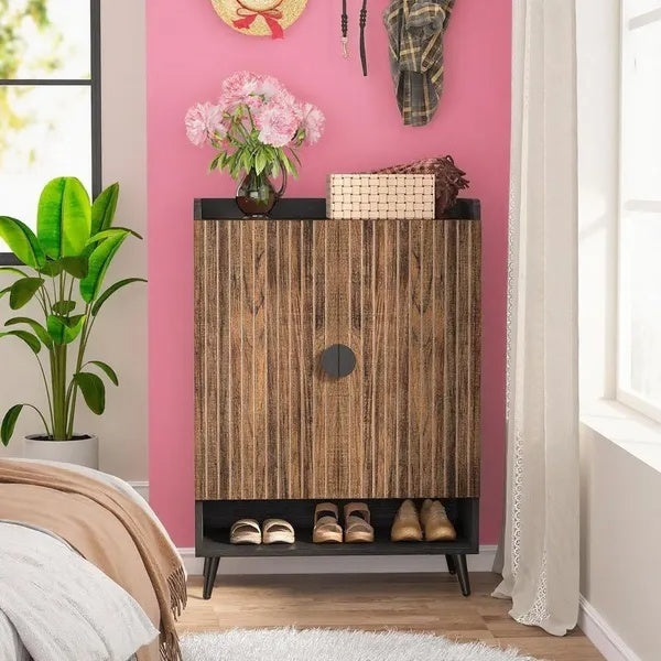 Solid Large Capacity Shoe Cabinet