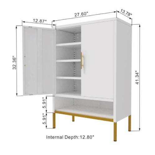 2  Door Shoes Storage Cabinet