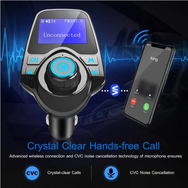 Car Mounted Wireless FM Transmitter