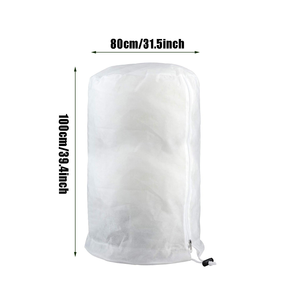 1PC Plant Covers Freeze ProtectionLarge Frost Cloths Blankets With Zipper Drawstring