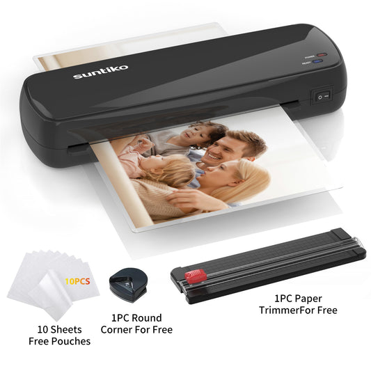 Sunitko Laminator Machine, Quick Warm Up, Fast Laminating Documentation And Photos, Increases Their Long Term Color Preservation. Suitable For Family, Office And School, A4.A5.A6 Size