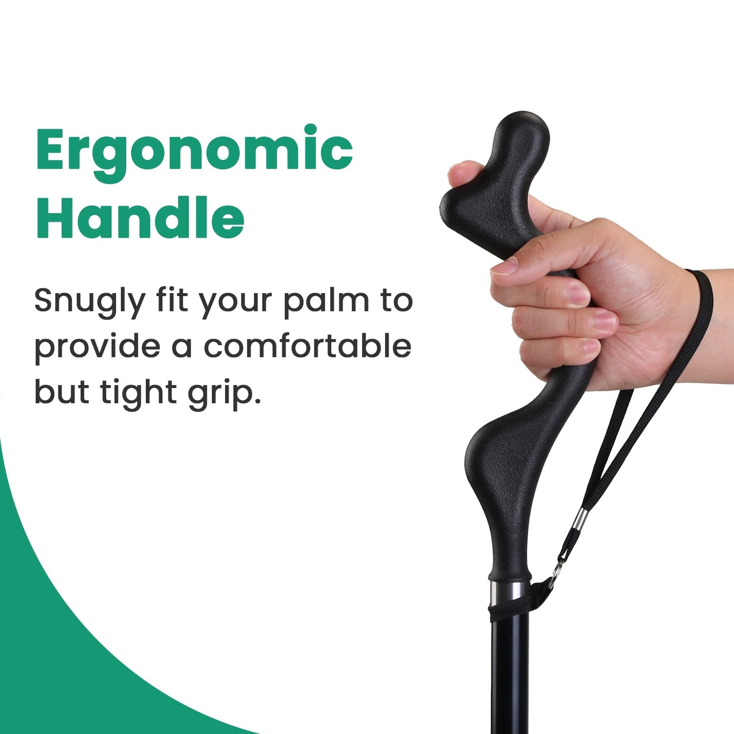 1Pc Posture Walking Cane For Men Women Old People Collapsible Walking Cane Heavy Duty Walking Stick With 10 Adjustable Heights For Hiking