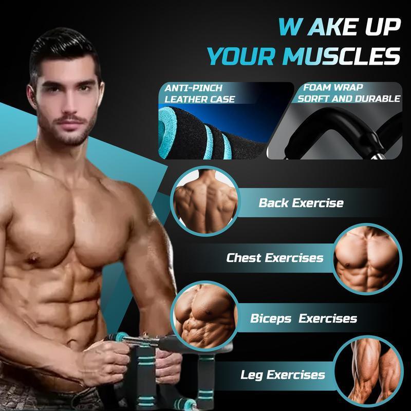 Yagod Twist Bar Arm Trainer, Adjustable Resistance From 90 To 120 Lbs, Suitable For Home And Gym Use, For Arm, Chest, And Shoulder Training