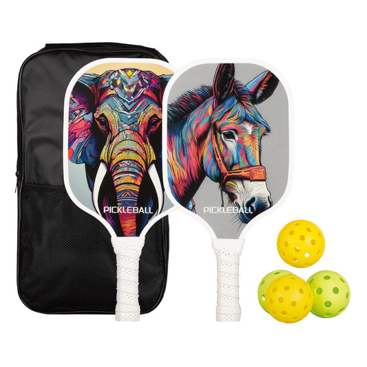 Pickleball-Paddles-Set Outdoor Sports Fiberglass Faced PP Honeycomb Core Racket